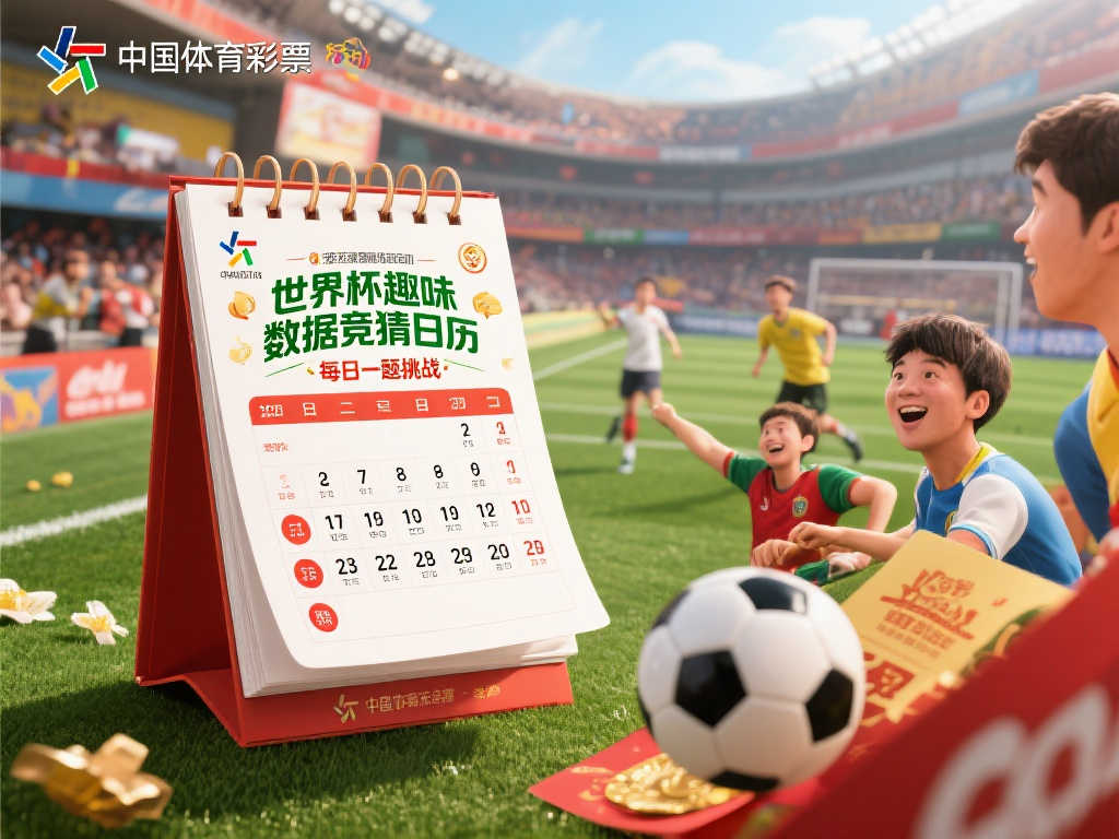 体彩全新上线“世界杯趣味数据日历”，每日挑战新题目